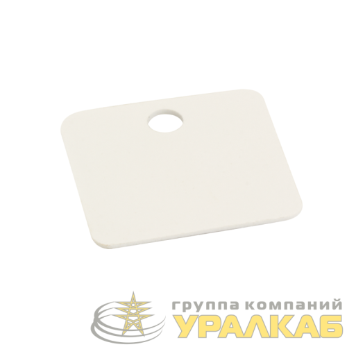 Бирка кабельная маркировочная У-153 (малый квадрат) (уп.250шт) EKF 