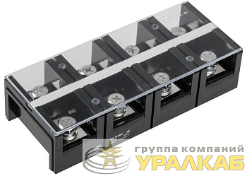 Блок зажимов БЗН ТС-603 16кв.мм 60A 3 пары IEK 