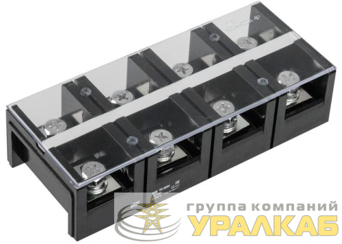 Блок зажимов БЗН ТС-603 16кв.мм 60A 3 пары IEK 