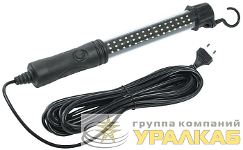Светильник светодиодный переносной ДРО 2061 IP54 шнур 10м черн. IEK 