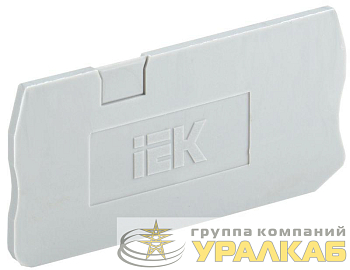 Заглушка для КПИ 3в-1.5/2.5 3 вывода сер. IEK 