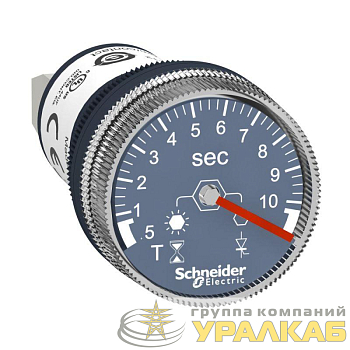 Таймер отв. 22мм зад. сраб. 220В 0.5-10с SchE 