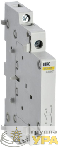 Контакт дополнительный ДК20-КМ 2НО KARAT IEK 