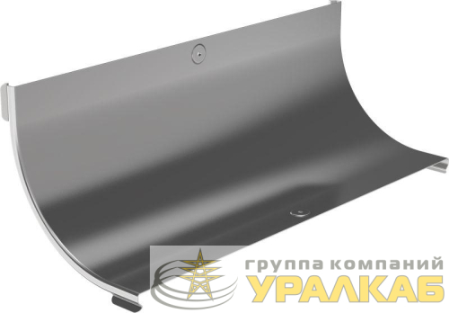 Крышка угла плавного 90град. тип В10 ESCA 400мм IEK 