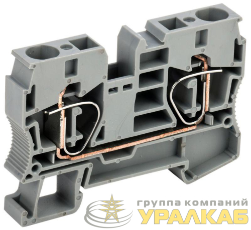 Клемма пружинная КПИ 2в-10 70А сер. IEK 