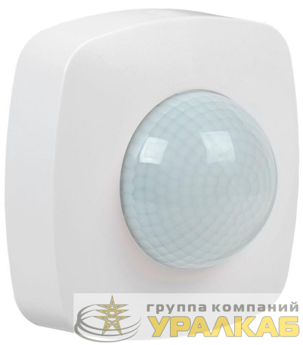 Датчик движения ДД 023 2000Вт угол обз. 360град. 20м IP20 бел. IEK 