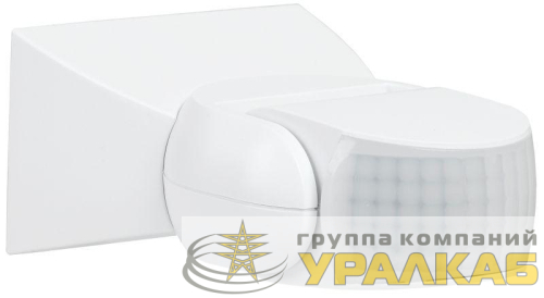 Датчик движения ДД 013 1200Вт угол обз. 180град. 12м IP65 бел. IEK 