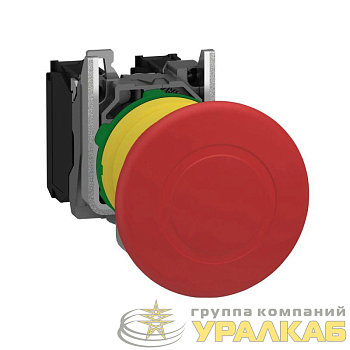 Кнопка аварийной остановки 22мм до 250В с возвр. с инд. SchE 