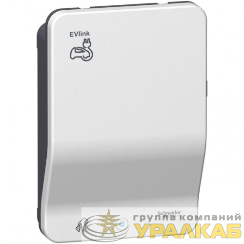 Станция зарядная EVLINK 7/22кВт розетка T2S+RFID SchE 
