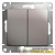 Механизм переключателя проходного 2-кл. СП Glossa 10А IP20 (сх. 6) 10AX платина SchE 