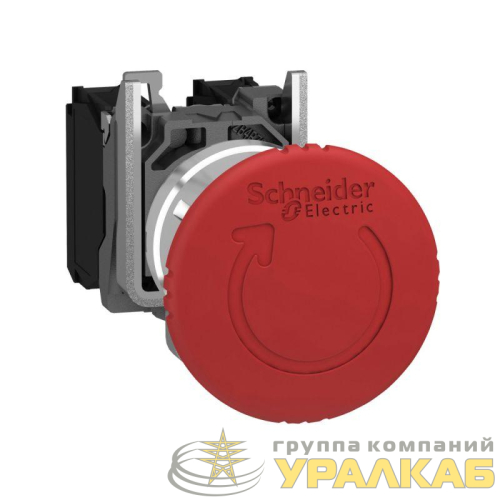 Кнопка аварийной остановки 22мм с возвр. в сборе SchE 