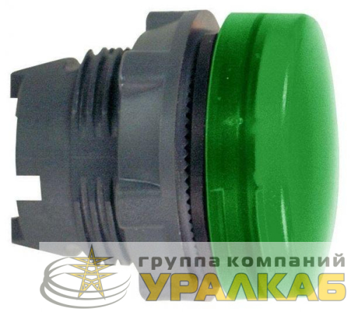 Головка сигнал. лампы 22мм зел. SchE 