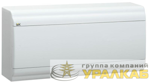 Бокс ЩРН-П-18 мод. навесной пластик IP41 PRIME бел. дверь IEK 