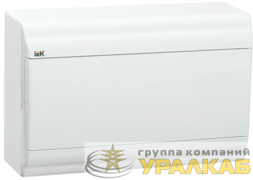 Бокс ЩРН-П-12 мод. навесной пластик IP41 PRIME бел. дверь IEK 