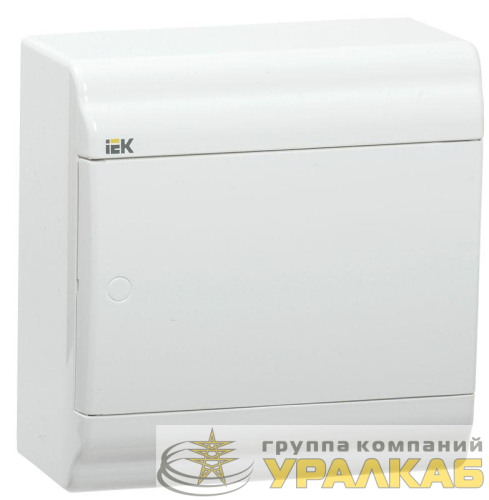 Бокс ЩРН-П-6 мод. навесной пластик IP41 PRIME бел. дверь IEK 