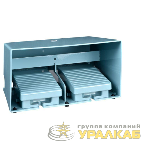 Переключатель педальный 1 шаг NC+NC+NO оранж. SchE 