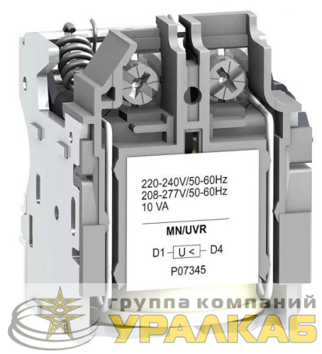 Расцепитель для NSX100/630 UВR/MN 380/440В 50/60ГЦ SchE 