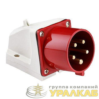 Вилка стационарная 515 16А 3P+PE+N 380В IP44 EKF 