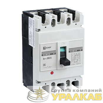 Выключатель автоматический 3п 250/225А 35кА ВА-99М PROxima EKF 