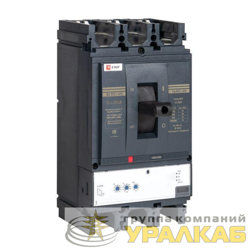 Выключатель автоматический 3п 400/315А 45кА ВА-99C Compact NS PROxima EKF 