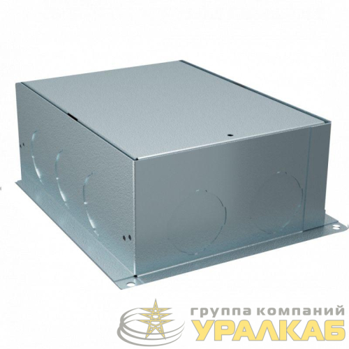 Коробка US+ установочная металлическая в бетон для лючков размером M SchE 
