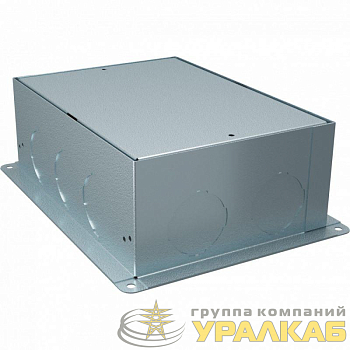 Коробка US+ установочная металлическая в бетон для лючков размером L SchE 