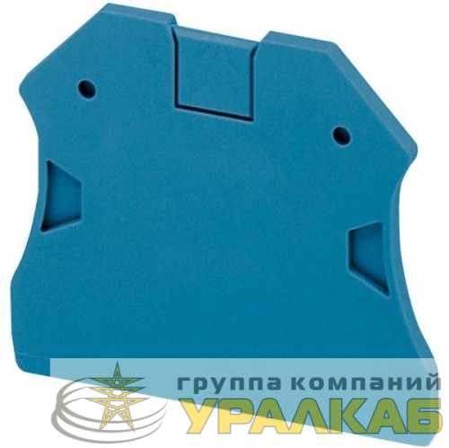 Крышка торцевая 2 точки подкл. 2.2мм для винт. клемм nsy Trv22/Trv42/Trv62/Trv102 син. SchE 