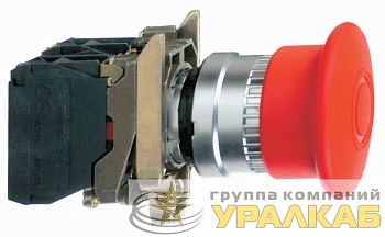 Кнопка аварийной остановки 1HO+1H3 красн. SchE 