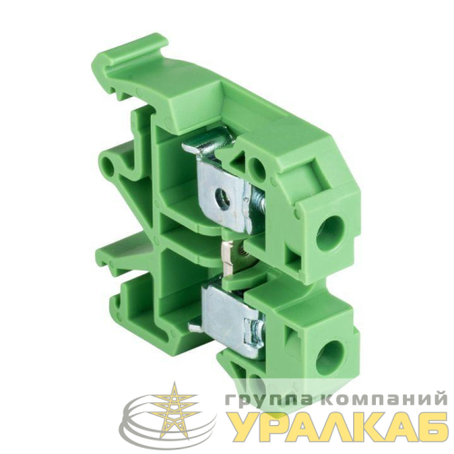 Колодка клеммная JXB-10/35 (70а) зел. EKF 