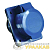 Розетка скрыт. уст. 16А 220В 2P+РЕ IP44 (413) EKF 
