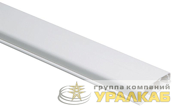 Кабель-канал плинтусный 80х20 L2000 пластик ЭЛЕКОР IEK 