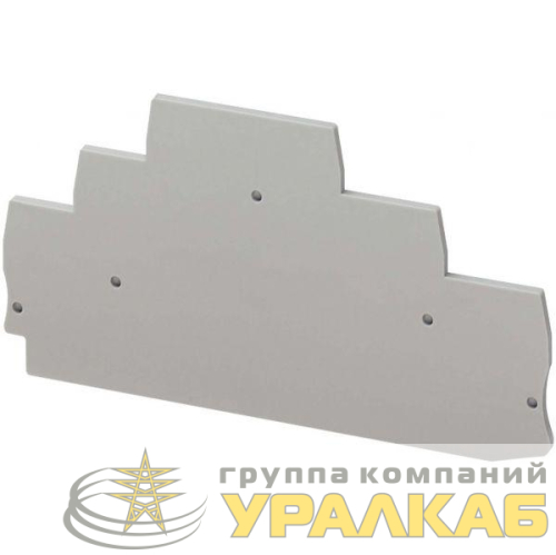 Крышка торцевая шир. 2.2мм 2уровня 6точек для пруж. клемм Nsytrr26T SchE 
