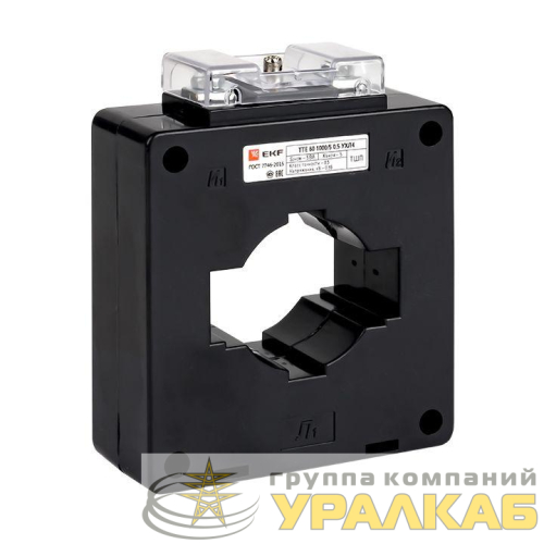 Трансформатор тока ТТЕ 60 500/5А кл. точн. 0.5S 5В.А EKF /tc-60-500-0.5S