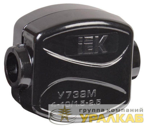 Зажим ответвительный У-739М (4-10/1.5-2.5кв.мм) IP20 IEK 
