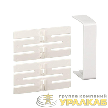 Накладка на стык 95х55мм OL45 RAL9003 SchE 