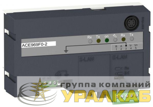 Модуль связи 2-х пров. типа ACE969TP-2 (MODBUS DNP3 IEC) SchE 
