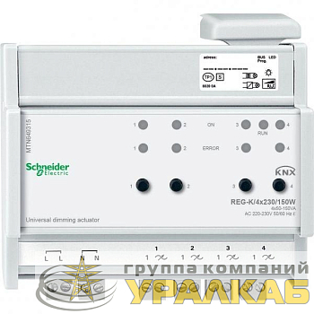Светорегулятор REG-K/4х230/150Вт SchE 