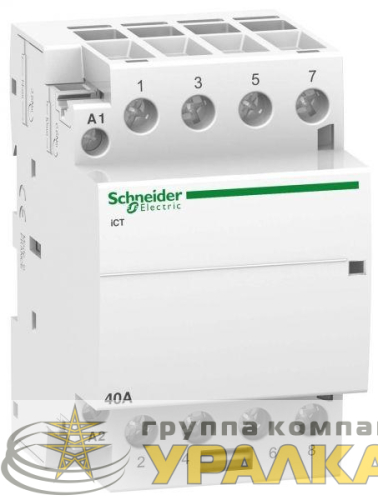 Контактор мод. iСТ Acti9 40А 4п 4НО 230/240В SchE 