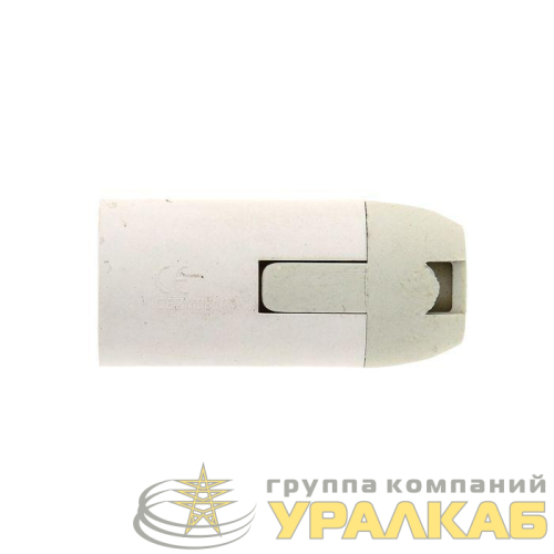 Патрон E14 пластик. подвесной термостойкий пластик бел. EKF 