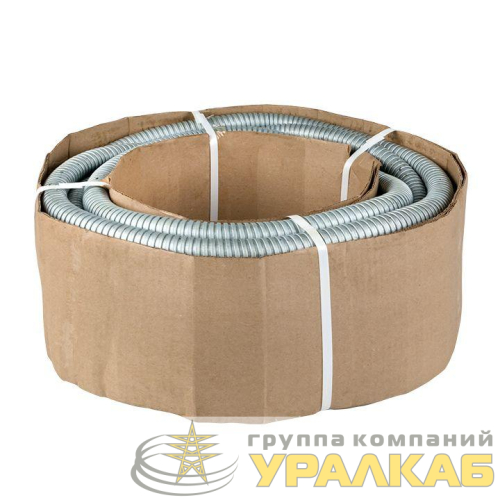 Металлорукав Р3-ЦХ-25 d25мм с протяжкой (уп.15м) EKF 