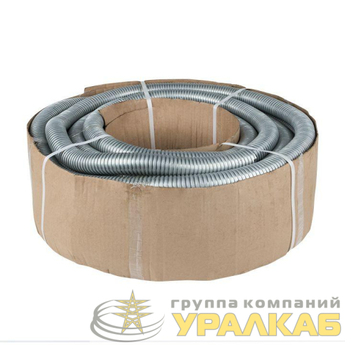 Металлорукав Р3-ЦХ-32 d32мм с протяжкой (уп.25м) EKF 