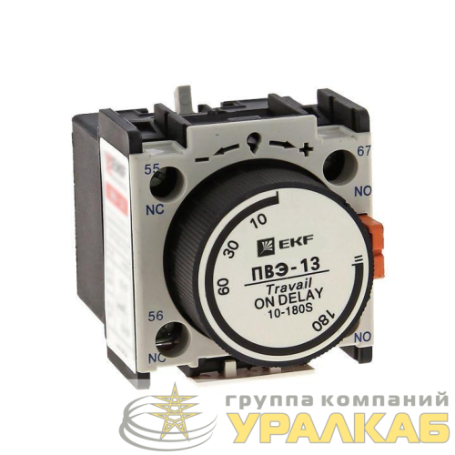 Приставка ПВЭ 13 10-180сек NO+NC EKF 