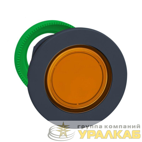 Головка сигнальной лампы утопленный монтаж оранж. SchE 