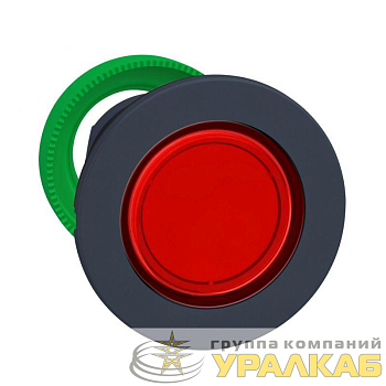 Головка сигнальной лампы утопленный монтаж красн. SchE 