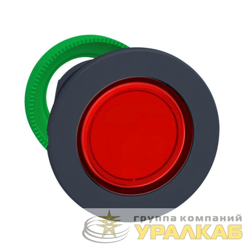 Головка сигнальной лампы утопленный монтаж красн. SchE 