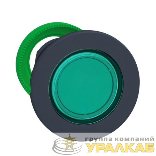 Головка сигнальной лампы утопленный монтаж зел. SchE 