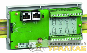 Модуль на 8 температурных датчиков типа МЕТ 148-2 для SEPAM SchE 