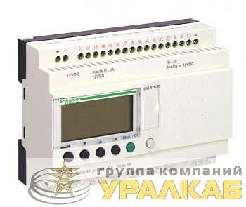 Реле модульное интелект. Zelio Logic 16вх/10вых питание 24В SchE 