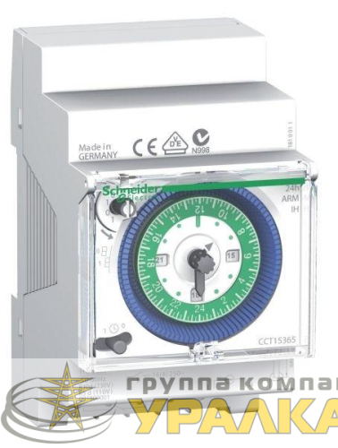 Реле времени электромеханическое ARM 24часа с/рез. 16А SchE 