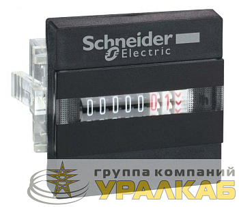 Счетчик моточасов. механич. 7 цифр 230V SchE 